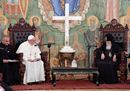 L'incontro tra il Papa e il Patriarca della Georgia Ilia II