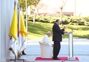 Pope Francis sits4