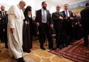 Pope Francis walks10