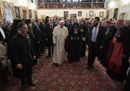 Pope Francis walks1