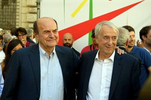 Pierluigi Bersani e Giuliano Pisapia