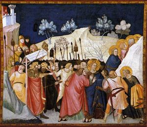 La cattura di Cristo di Pietro Lorenzetti.