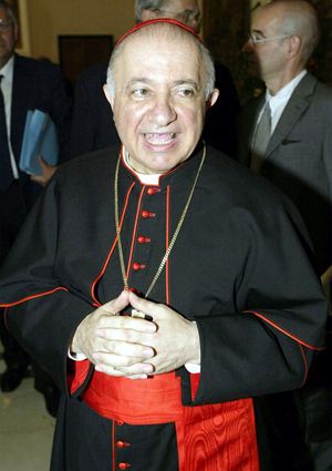 Il cardinale Dionigi Tettamanzi. Foto Ansa.  