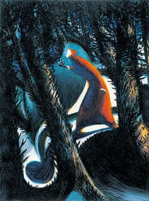 La selva oscura di Dante secondo Lorenzo Mattotti