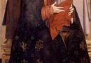 id 018. Antonello da Messina Madonna con il Bambino e due angeli reggicorona Galleria Uffizi Firenze.jpg