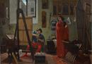 id 045. Roberto Venturi Giovanni Bellini apprende i segreti della pittura a olio spiando Antonello Pinacoteca di Brera Milano.jpg