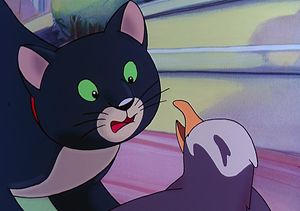 La gabbianella e il gatto  Film di animazione, Gatti, Arte di bambino