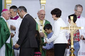 Philadelphia, Usa, 27 settembre 2015, VIII incontro mondiale delle famiglie con papa Francesco. Foto Reuters.