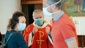 Don Egidio Tittarelli, 61 anni, diocesi di Macerata, 