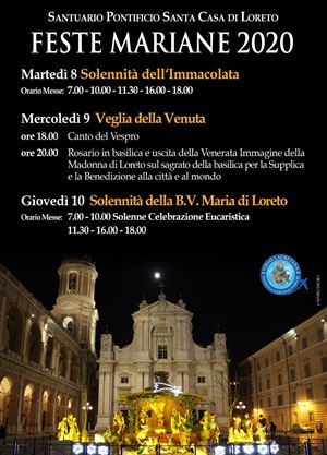Madonna Di Loreto Dall Immacolata Al 10 Dicembre Un Ricco Programma Famiglia Cristiana