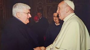 Padre Tasca e Papa Francesco
