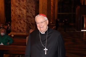 Il presidente della Cei, il cardinale Gualtiero Bassetti, 78 anni (Ansa)