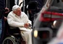 Le immagini del Papa emerito Benedetto XVI in Germania per trovare il fratello