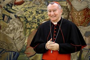 Il cardinale Pietro Parolin, 65 anni, Segretario di Stato della Santa Sede (foto Ansa)