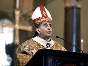 L'arcivescovo di Milano Mario Delpini (Foto ANSA).