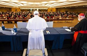 Il Papa apre l'assemblea generale della Cei (le foto del servizio sono di AgenSir)