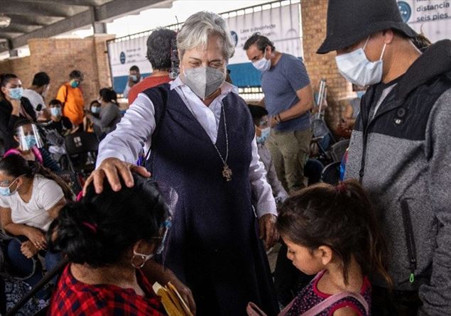 El Papa agradece a la hermana Pimentel, ángel de los inmigrantes en la frontera entre México y Estados Unidos