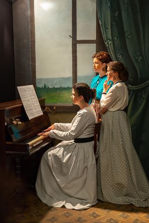 Il canto di uno stornello, 1868, di Silvestro Lega