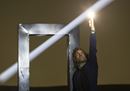 Emilio Ferro firma Portal of Light, la prima installazione temporanea di luce realizzata alle piramidi di Giza