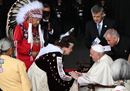 Papa Francesco in Canada: Incontro con le autorità civili e i rappresentanti delle popolazioni indigene 