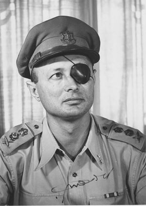 Moshe Dayan.