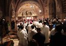 Cei, i vescovi italiani in preghiera per la pace sulla tomba di San Francesco ad Assisi