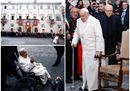 Le immagini più belle dell'omaggio del Papa all'Immacolata in piazza di Spagna
