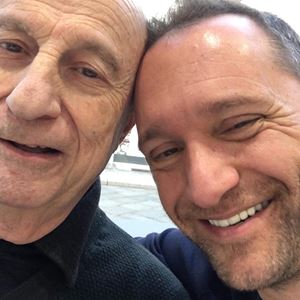Andrea Cherchi con papà Emilio