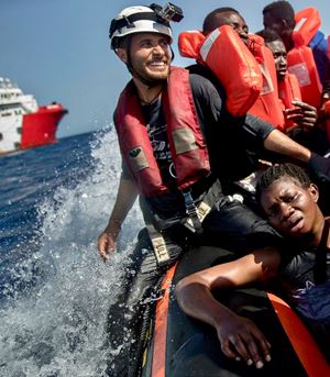 In missione nel Mediterraneo a bordo della nave di soccorso Sea Watch 3