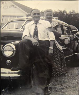 The maternal grandparents Vincenzo Giovanni Gerardi, originally from Corleone, and Kate.Credit Mark Scarola