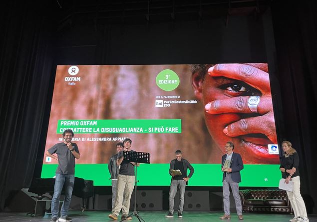 Oxfam Award: from journalism to startups, here are those fighting inequality