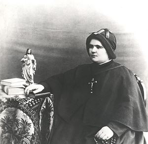 Blessed Clelia Merloni, founder of the Institute of the Apostles of the Sacred Heart of Jesus