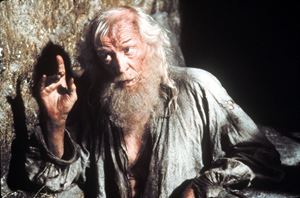 Richard Harris as Abbot Faria in the 2002 film directed by Kevin Reynolds