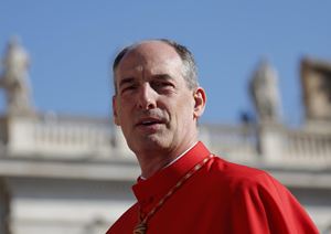Il cardinale François-Xavier Bustillo, vescovo di Ajaccio (Ansa)