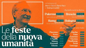 La locandina dell'incontro a Brescia