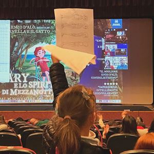 Sono state 170 le domande arrivate dai più piccoli per il regista d'Alò