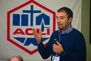 Il presidente nazionale delle ACLI, Emiliano Manfredonia