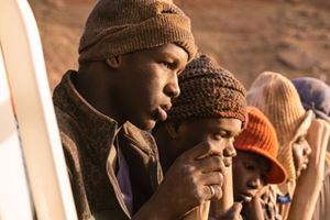 Un'immagine dal film "Io Capitano"