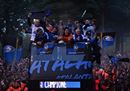 Le foto di Bergamo in festa per la vittoria dell'Atalanta in Europa League