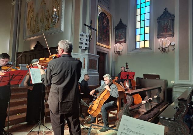 The Festival ‘Music in the Sacred’ lights up the church of Resera di Tarzo