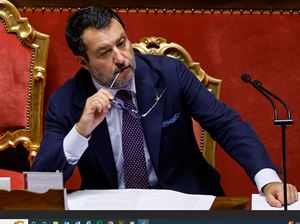 Il ministro Matteo Salvini.