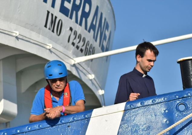 Don Mattia Ferrari, on boats to save migrants out of ‘visceral compassion’