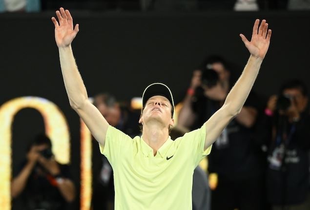 Jannik Sinner, the relentless, no longer stops: second consecutive Australian Open