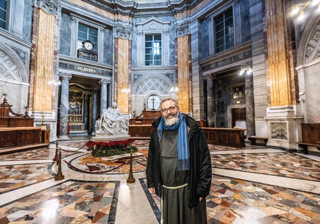 Fra Agnello Stoia, parish priest of the Vatican Basilica: «St. Peter, a home for all»