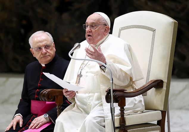 The Pope: «Chicken and lentils, Gaza’s happiness due to the truce»