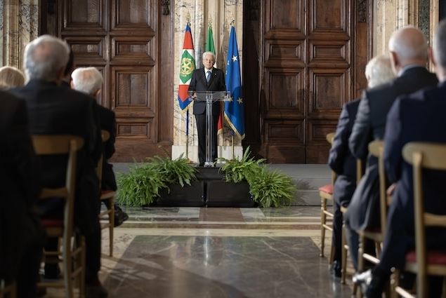 Mattarella worried about the social impact of too unequal wages Mattarella worried about the social impact of too unequal wages