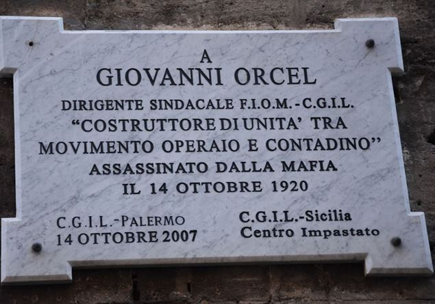 Giovanni Orcel, the trade unionist who challenged the mafia and power: 105 years later Palermo remembers him