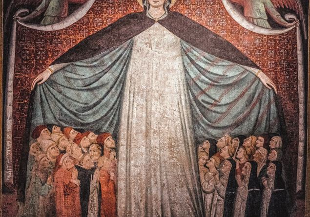 Mary is not a goddess, but the mother who accompanies us