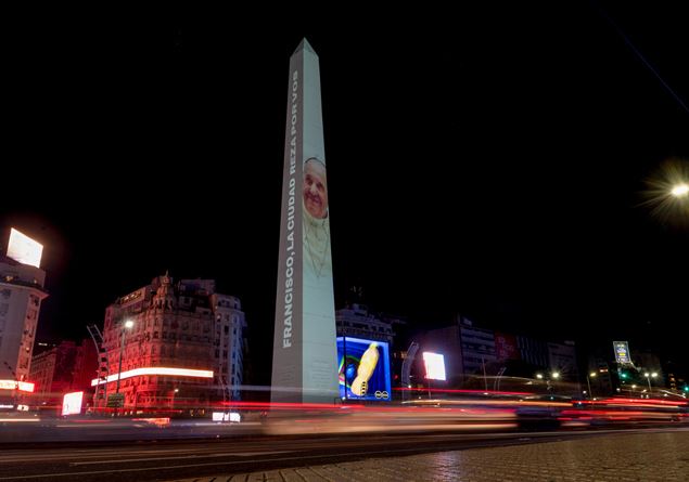 “In Buenos Aires, all, especially his’ poor, pray for Pope Francis”