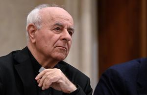 Monsignor Vincenzo Paglia, 79 anni (foto Ansa)